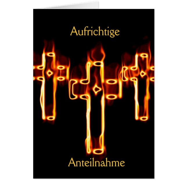 Aufrichtige Anteilnahme (正面)
