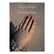 Aufrichtige Anteilnahme