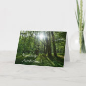 Aufrichtige Anteilnahme  mit Wald カード (正面)