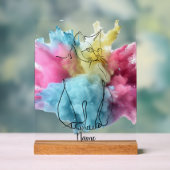 Aufsteller Katze アクリルサイン (ニュートラル)