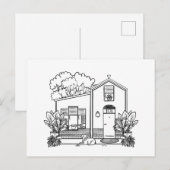 Aug House シーズンポストカード (正面/裏面)