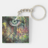 Auge abstrakt キーホルダー (裏面)