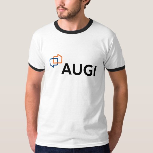 AUGIの基本的なティー Tシャツ (正面)