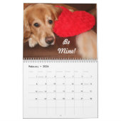 Augie及びチタニウム2012のゴールデン・リトリーバーのカレンダー カレンダー (2月 2026)