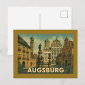 Augsburg Germany City Art ポストカード (正面/裏面)