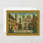 Augsburg Germany City Art ポストカード (正面/裏面)