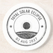 August 2 2027 Solar Eclipse コースター (正面)