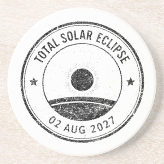 August 2 2027 Solar Eclipse コースター (正面)