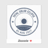 August 2 2027 Solar Eclipse シール (シート)
