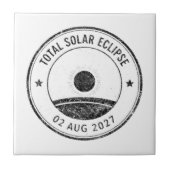 August 2 2027 Solar Eclipse タイル (正面)