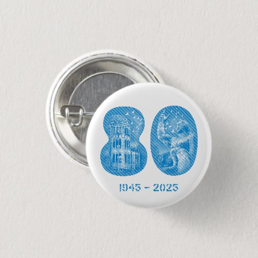 August 5 NYC event 2025 Button - Small 1¼ Inch 缶バッジ (正面&裏面)