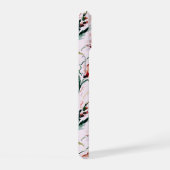 August Birth Flower Gladiolus Watercolor Pattern iPhone 15ケース (右側面)