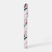 August Birth Flower Gladiolus Watercolor Pattern iPhone 16ケース (右側面)