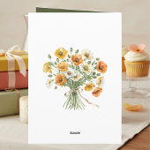 August Birth Month Flowers August Happy Birthday カード