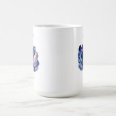 August Birth Month Spirit Animal Tiger Gift - コーヒーマグカップ (中央)