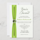 August Birthday Celebration - Peridot 招待状 (正面)
