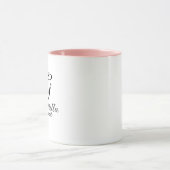 August Bloom – Elegant Gladiolus Birth Flower Mug マグカップ (中央)