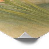 August Elegant Swans Christian Inspirational  ポスター (角)