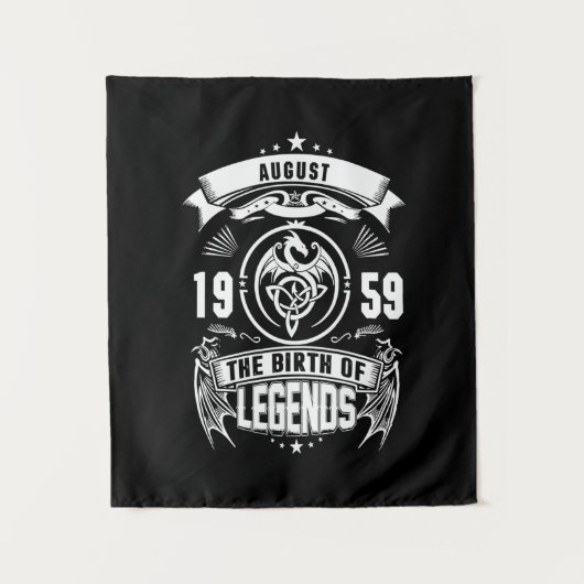 August Gift | 1959 伝説の誕生 タペストリー (正面)