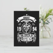 August Gift | 1994 伝説の誕生 招待状 (スタンド正面)