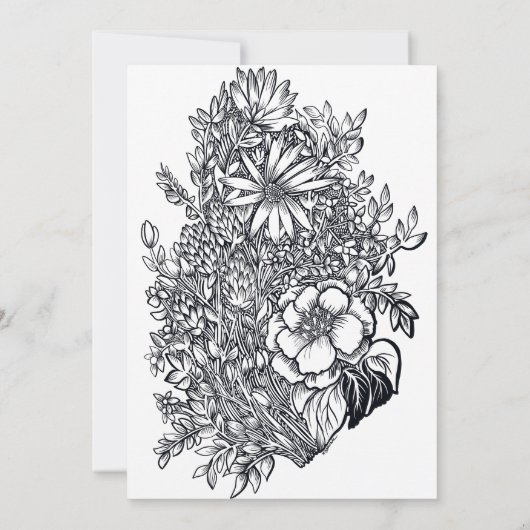 August Times Newborn Birth 案内状 (裏面)