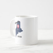 Augusta coffee mug  コーヒーマグカップ (正面左)