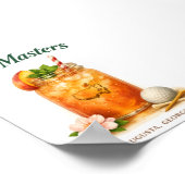 Augusta Georgia Masters Printable Digital Download ポスター (角)