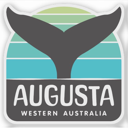 Augusta, Western Australiaステッカー シール (正面)