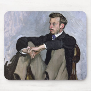 Augusteルノアール1867年のポートレート マウスパッド