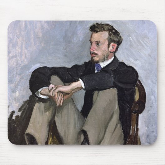 Augusteルノアール1867年のポートレート マウスパッド (正面)