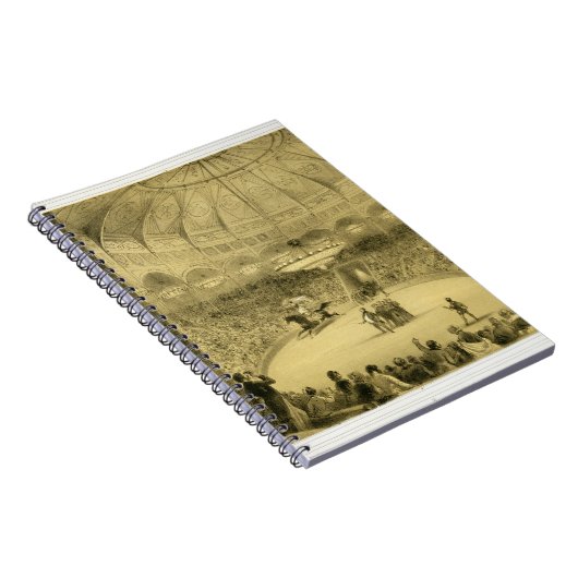 Auguste Bryが(ついている出版する国民のサーカス ノートブック (右側)