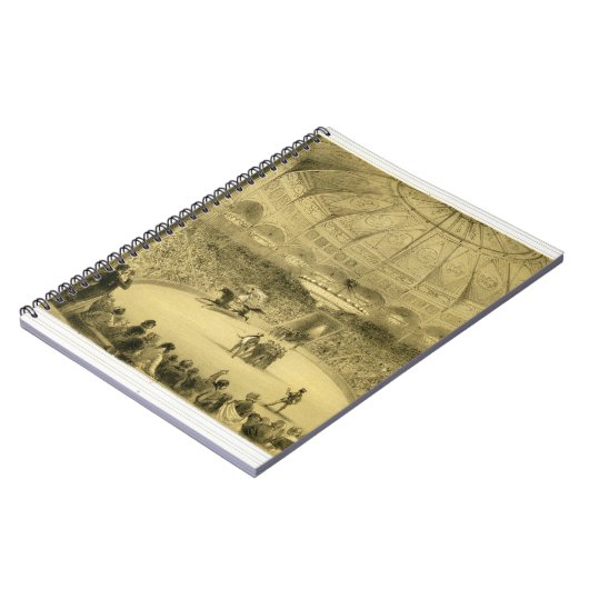 Auguste Bryが(ついている出版する国民のサーカス ノートブック (左側)