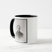 Auguste Comte、フランスのな哲学者のポートレート マグカップ (正面左)