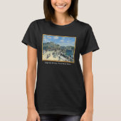 Auguste Renoir Pont Neuf Par Painting Renaissance Tシャツ (正面)