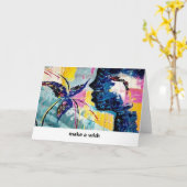 Augustineによって願いの芸術カードを作って下さい カード (黄色い花)