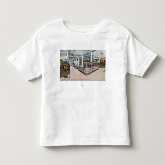 Augustine及びKyerのベーカリーの内部の眺め トドラーTシャツ (正面)