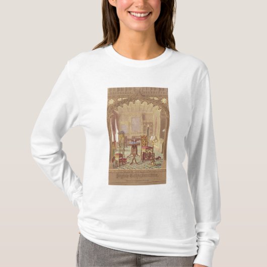 AugustusチャールズPugi著Puginのゴシック様式家具、 Tシャツ (正面)