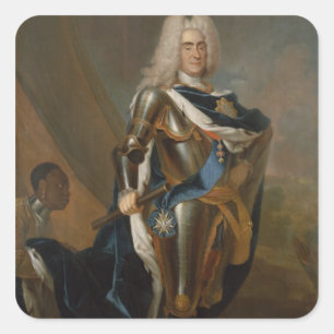 Augustus王1730年の前のポーランドのII、 スクエアシール