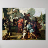 Augustus  before the Tomb of Alexander III ポスター (正面)