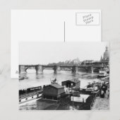 Augustus Bridge, Dressden, c.1910 ポストカード (正面/裏面)