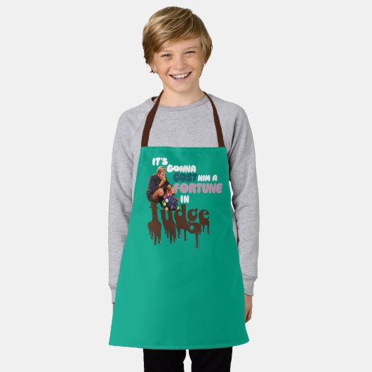 Augustus Gloop - A Fortune in Fudge エプロン (着用した状態)