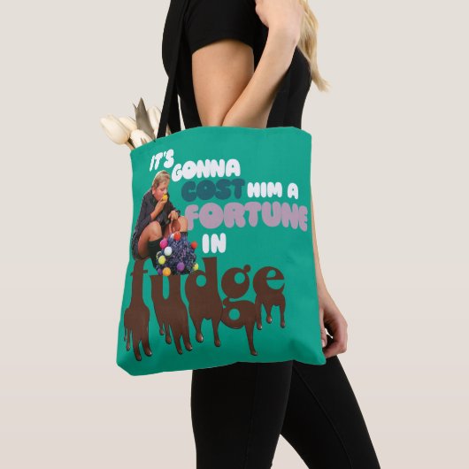 Augustus Gloop - A Fortune in Fudge トートバッグ (クローズアップ)