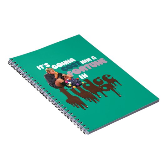 Augustus Gloop - A Fortune in Fudge ノートブック (右側)