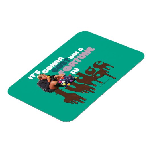 Augustus Gloop - A Fortune in Fudge マグネット (左側)