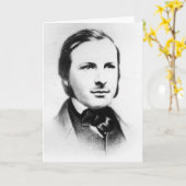 Augustus Pugin カード (黄色い花)