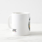 Augustus/SNORT "Frenchieのような戦い"のマグ コーヒーマグカップ (正面左)