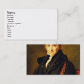 Augustus Wall Callcott (1799-1844年) 1847年(油o 名刺 (正面/裏面)