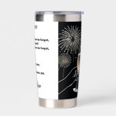 Auld Lang Syne 歌詞 新年の乾杯 カスタム 保温保冷タンブラー (左面)
