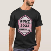 Aunt 2023 Loading Promoted To Aunt Soon To Be Aunt Tシャツ (正面)