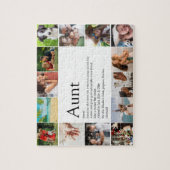 Aunt, Auntie Definition 14 Photo Collage Fun ジグソーパズル (縦)